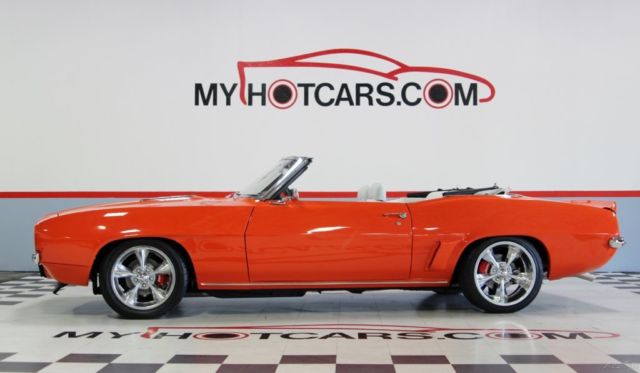 1969 Black Chevrolet Camaro Convertible