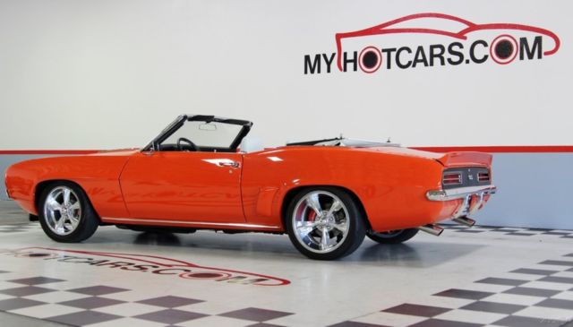 1969 Black Chevrolet Camaro Convertible