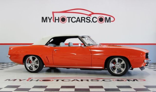 1969 Black Chevrolet Camaro Convertible