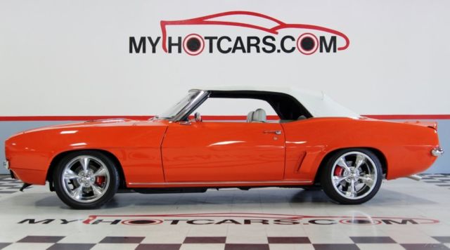 1969 Black Chevrolet Camaro Convertible