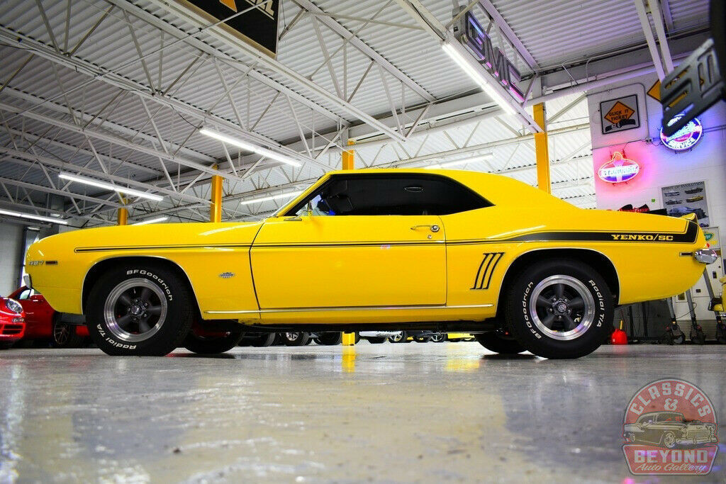 1969 Yellow Chevrolet Camaro Coupe