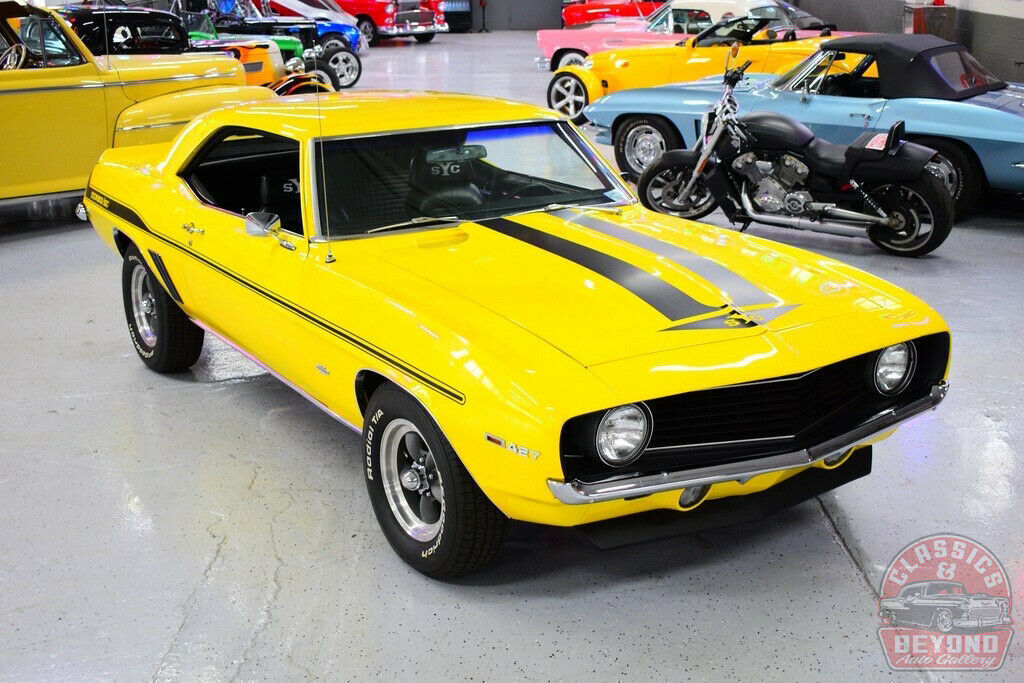 1969 Yellow Chevrolet Camaro Coupe