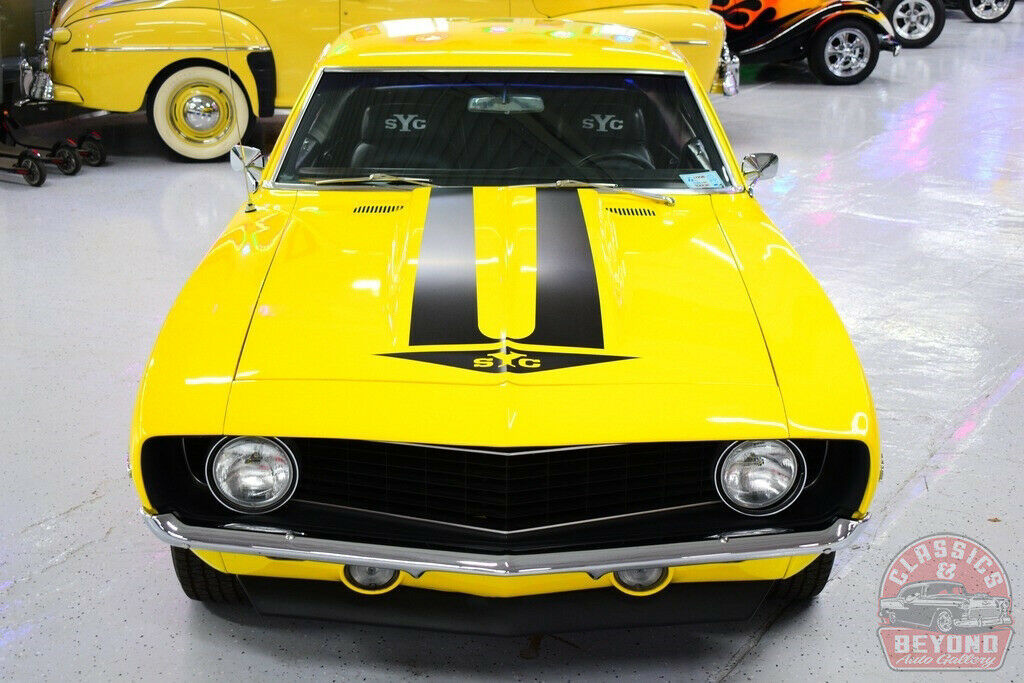 1969 Yellow Chevrolet Camaro Coupe
