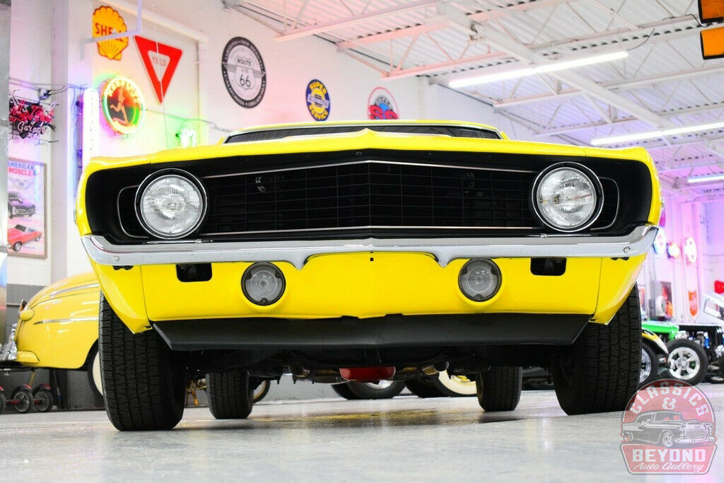 1969 Yellow Chevrolet Camaro Coupe