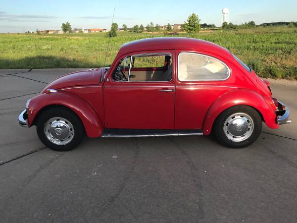 1969 Red Volkswagen Beetle - Classic