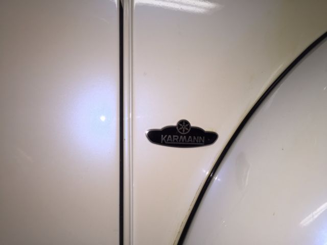 1969 Pearl White Volkswagen Beetle - Classic Convertible