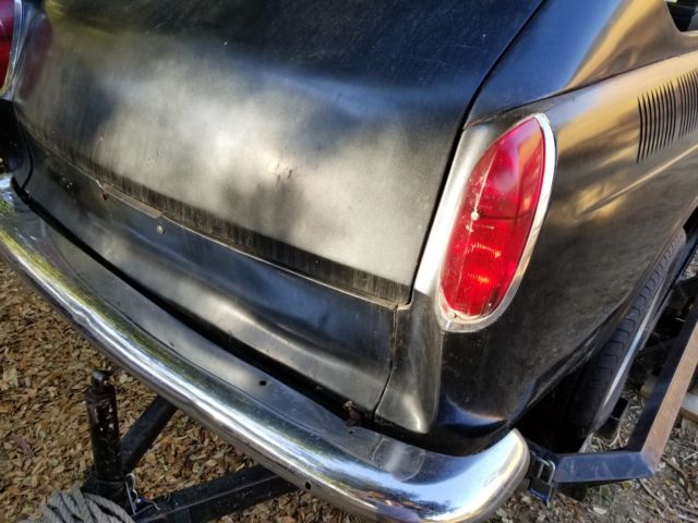 1969 Gray Volkswagen Type III Convertible