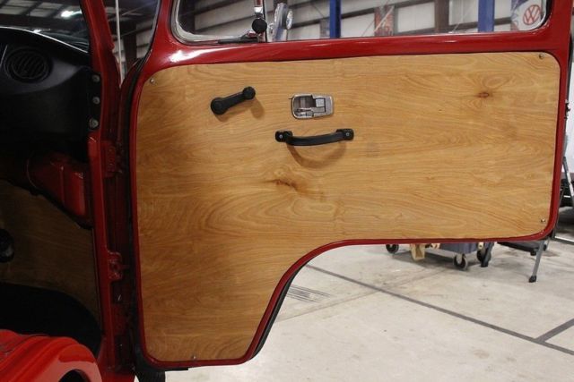 1969 Red Volkswagen Bus/Vanagon Van