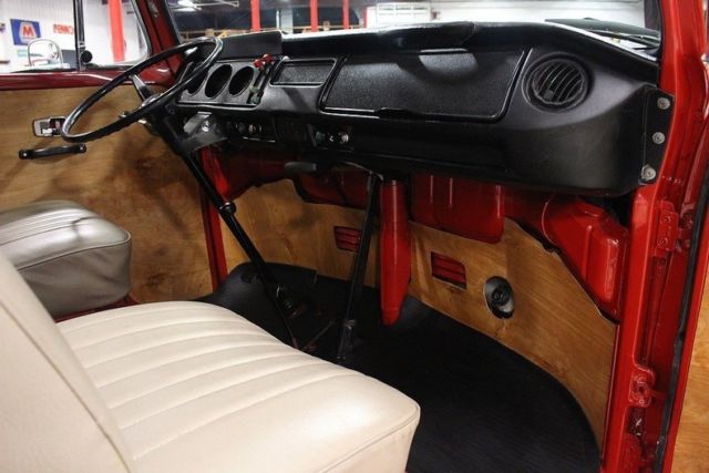 1969 Red Volkswagen Bus/Vanagon Van