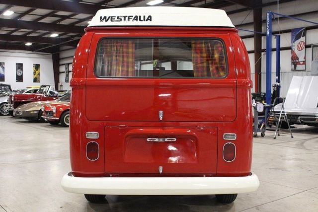 1969 Red Volkswagen Bus/Vanagon Van