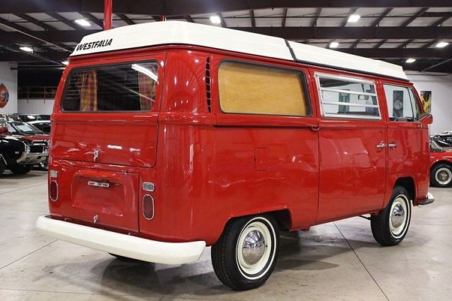 1969 Red Volkswagen Bus/Vanagon Van