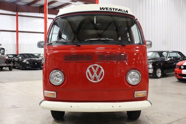1969 Red Volkswagen Bus/Vanagon Van