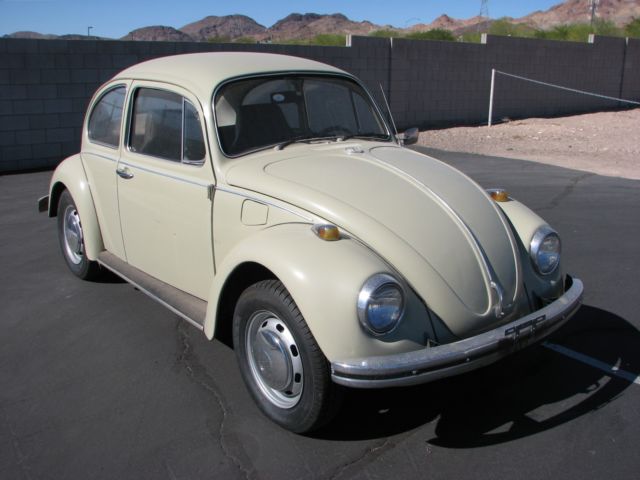 1969 Tan Volkswagen Beetle - Classic
