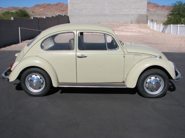 1969 Tan Volkswagen Beetle - Classic