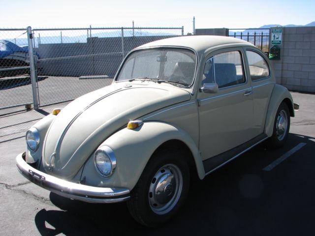 1969 Tan Volkswagen Beetle - Classic