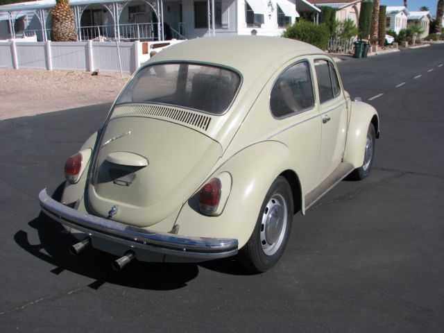 1969 Tan Volkswagen Beetle - Classic