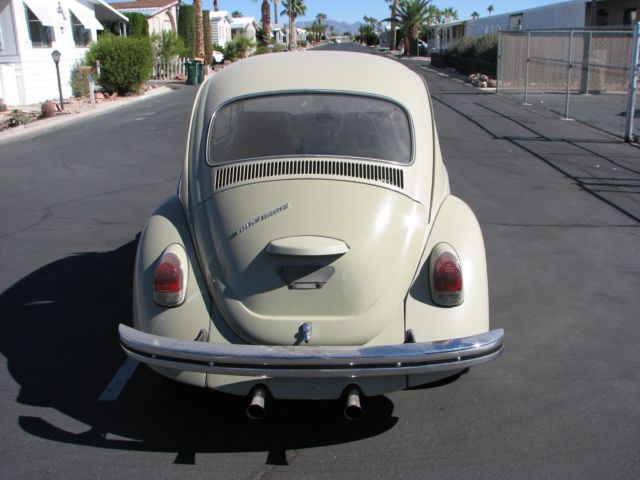 1969 Tan Volkswagen Beetle - Classic