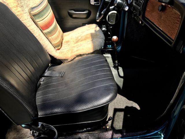 1969 Teal Volkswagen Beetle - Classic Convertible