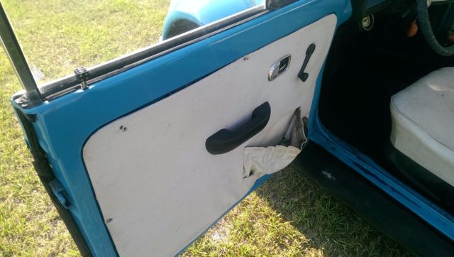 1969 Blue Volkswagen Beetle - Classic Convertible