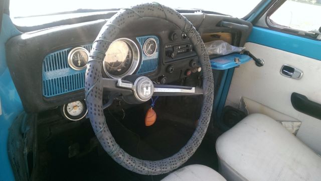 1969 Blue Volkswagen Beetle - Classic Convertible