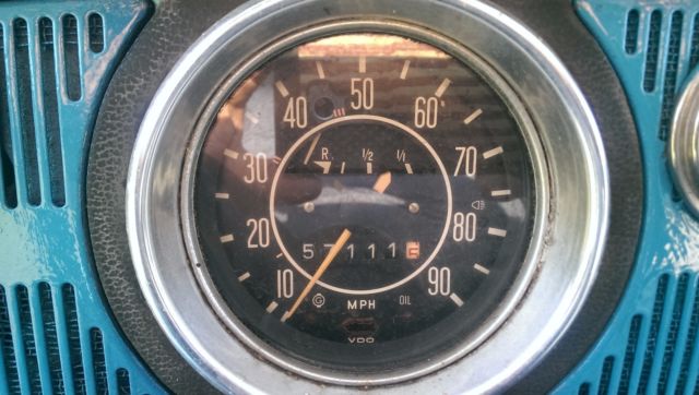 1969 Blue Volkswagen Beetle - Classic Convertible