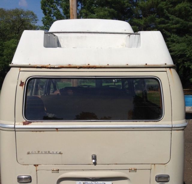 1969 Red Volkswagen Bus/Vanagon