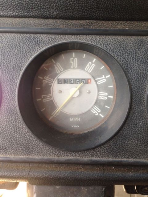 1969 Red Volkswagen Bus/Vanagon