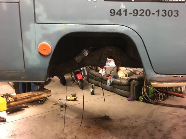 1969 Blue Volkswagen Bus/Vanagon