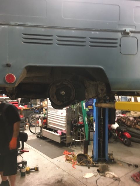 1969 Blue Volkswagen Bus/Vanagon