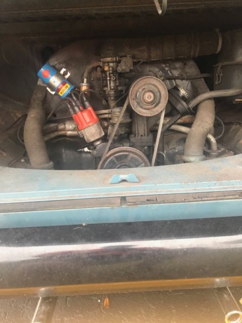 1969 Blue Volkswagen Bus/Vanagon