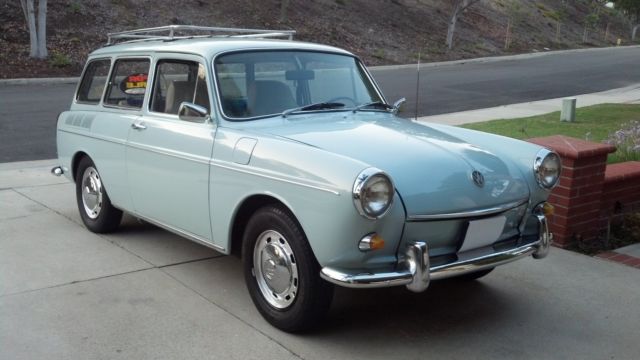 1969 light blue Volkswagen Squareback Sedan