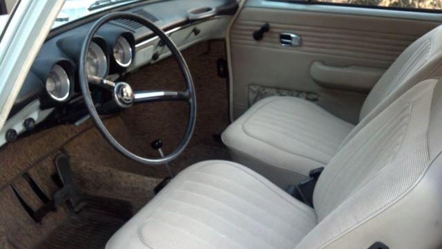 1969 light blue Volkswagen Squareback Sedan