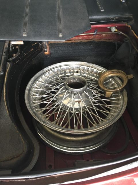 1969 Red Jaguar E-Type Coupe