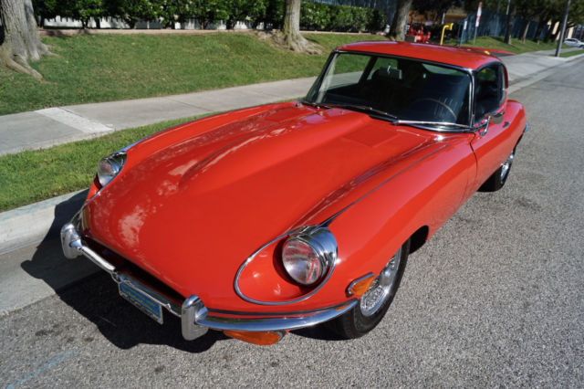 1969 Carmen Red Jaguar E-Type Coupe