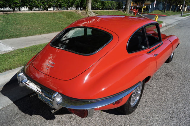1969 Carmen Red Jaguar E-Type Coupe