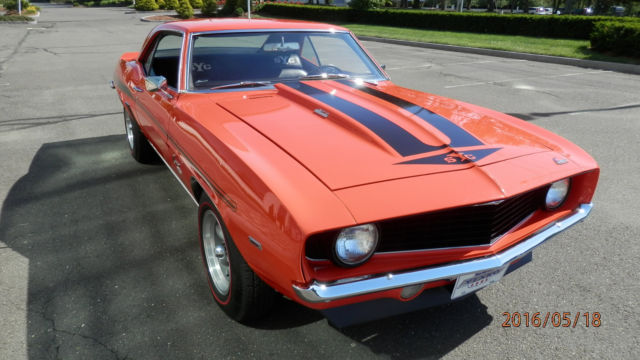 1969 Hugger Orange Chevrolet Camaro Coupe