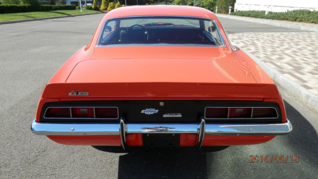 1969 Hugger Orange Chevrolet Camaro Coupe