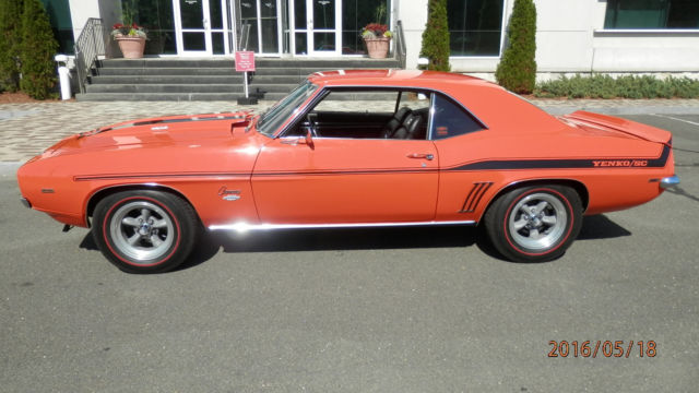 1969 Hugger Orange Chevrolet Camaro Coupe