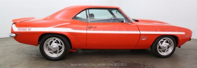 1969 Orange Chevrolet Camaro