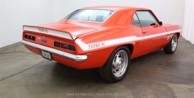 1969 Orange Chevrolet Camaro