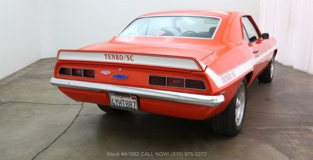 1969 Orange Chevrolet Camaro