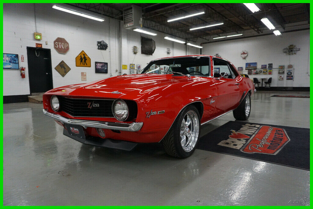 1969 Red Chevrolet Camaro
