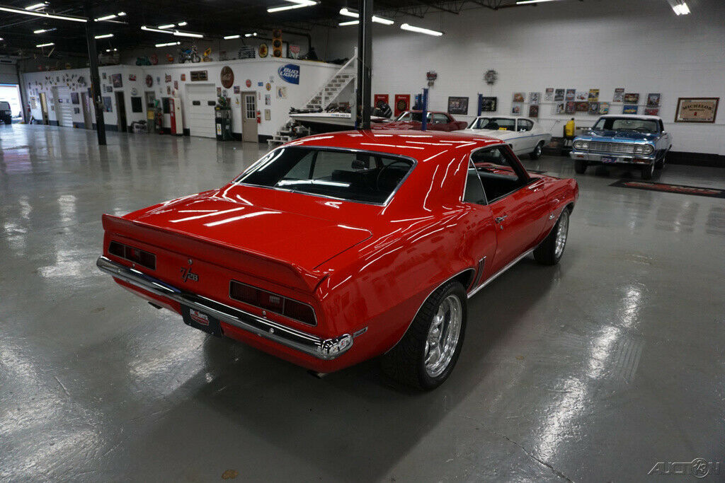 1969 Red Chevrolet Camaro