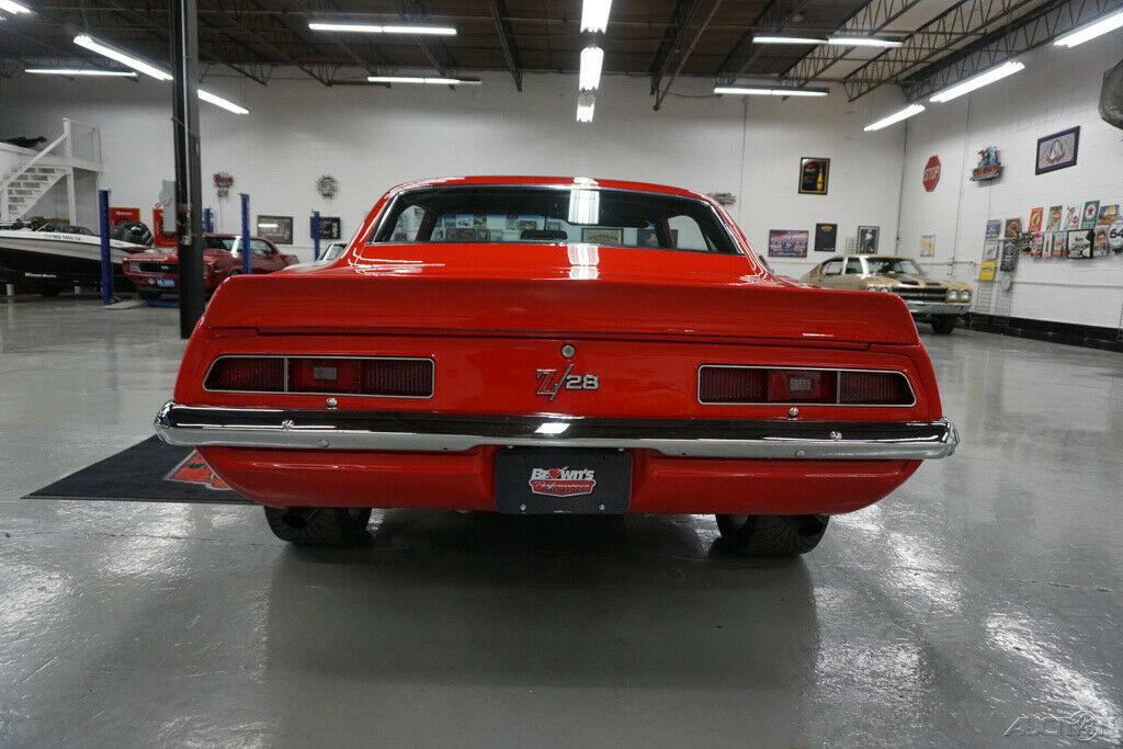 1969 Red Chevrolet Camaro