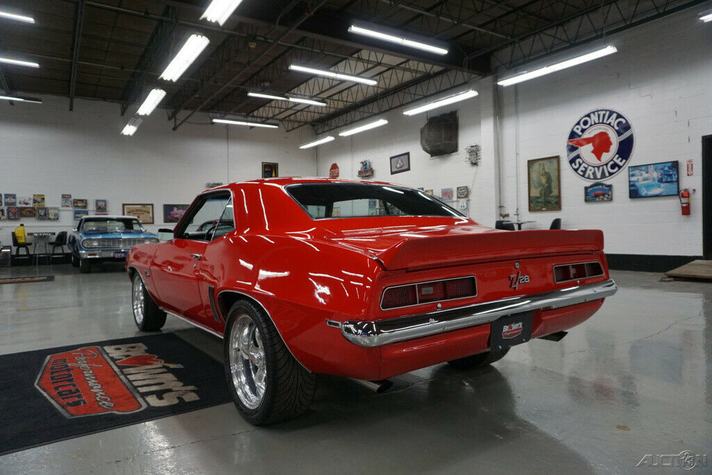 1969 Red Chevrolet Camaro