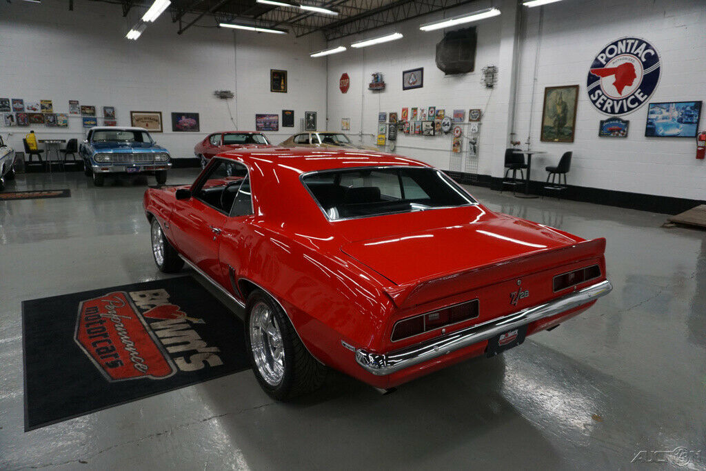 1969 Red Chevrolet Camaro