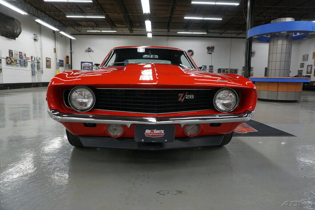 1969 Red Chevrolet Camaro