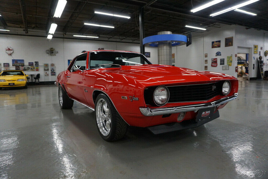 1969 Red Chevrolet Camaro