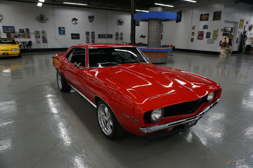 1969 Red Chevrolet Camaro