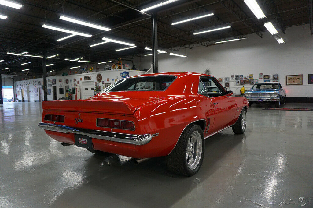 1969 Red Chevrolet Camaro